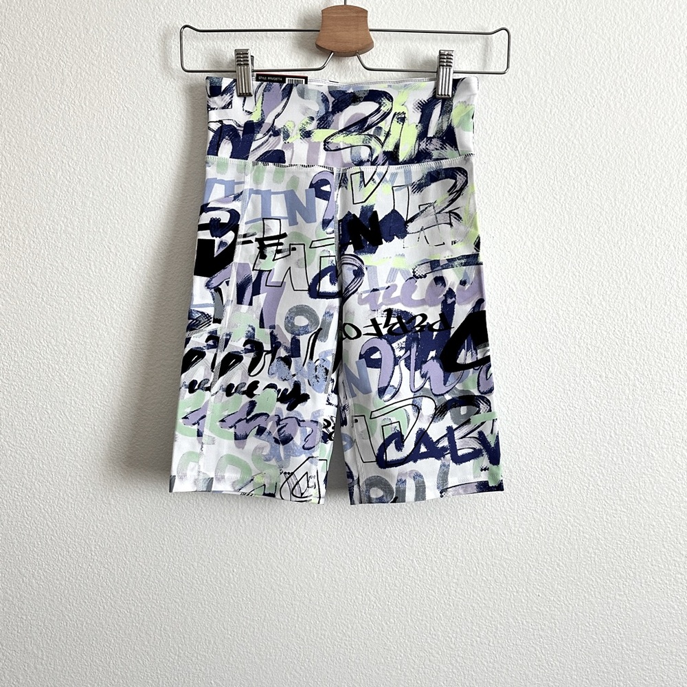 Calvin Klein Multicolor Activewear Bike Shorts Size XS